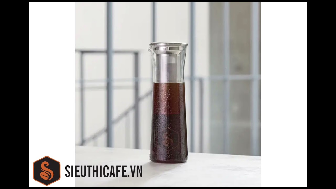 Bình Cold Brew Hario Stainless Steel CBS-10HSV