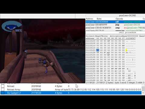 Sly 2 (July Beta) - Gadget Address Testing