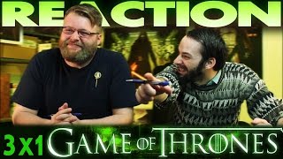 Game of Thrones 3x1 REACTION!! &quot;Valar Dohaeris&quot;