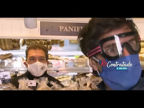 Roberto Funes Ugarte returned to a bakery affected by the coronavirus - Re #HiredForADay