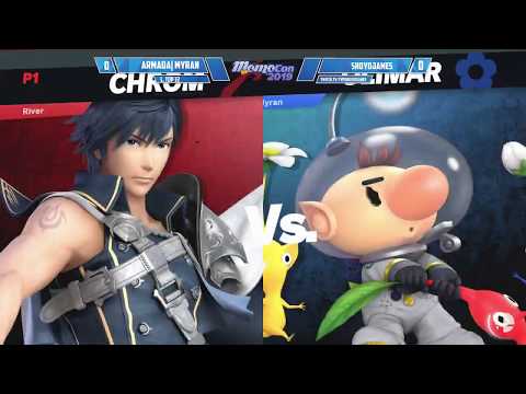 Momocon 2019 SSBU - Aramada| Myran(Olimar) vs ShoyoJames(Chrom) - L. Top 32