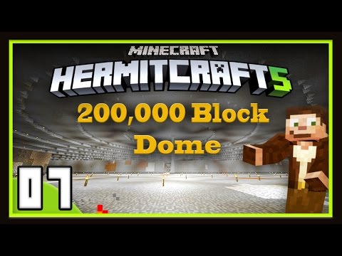 HermitCraft Season 5: 200,000 Block Dome Super Grind  (Minecraft 1.12)
