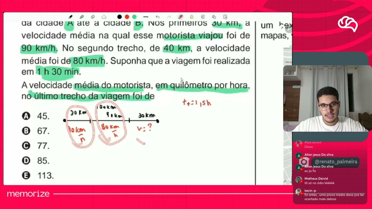 Resolução em Vídeo — Questão 170 ENEM 2020 PPL