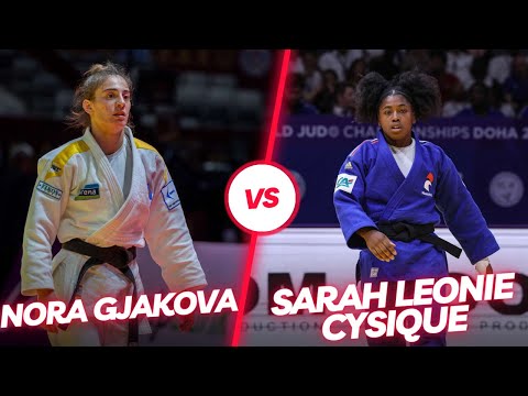 Sarah Leonie CYSIQUE vs Nora GJAKOVA  - FINAL - Qazaqstan Barysy Grand Slam 2023- 柔道