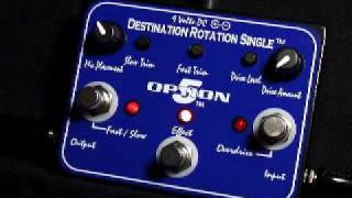 Video thumbnail for Option 5 Destination Rotation Single Vibe Pedal by ProGuitarShopDemos