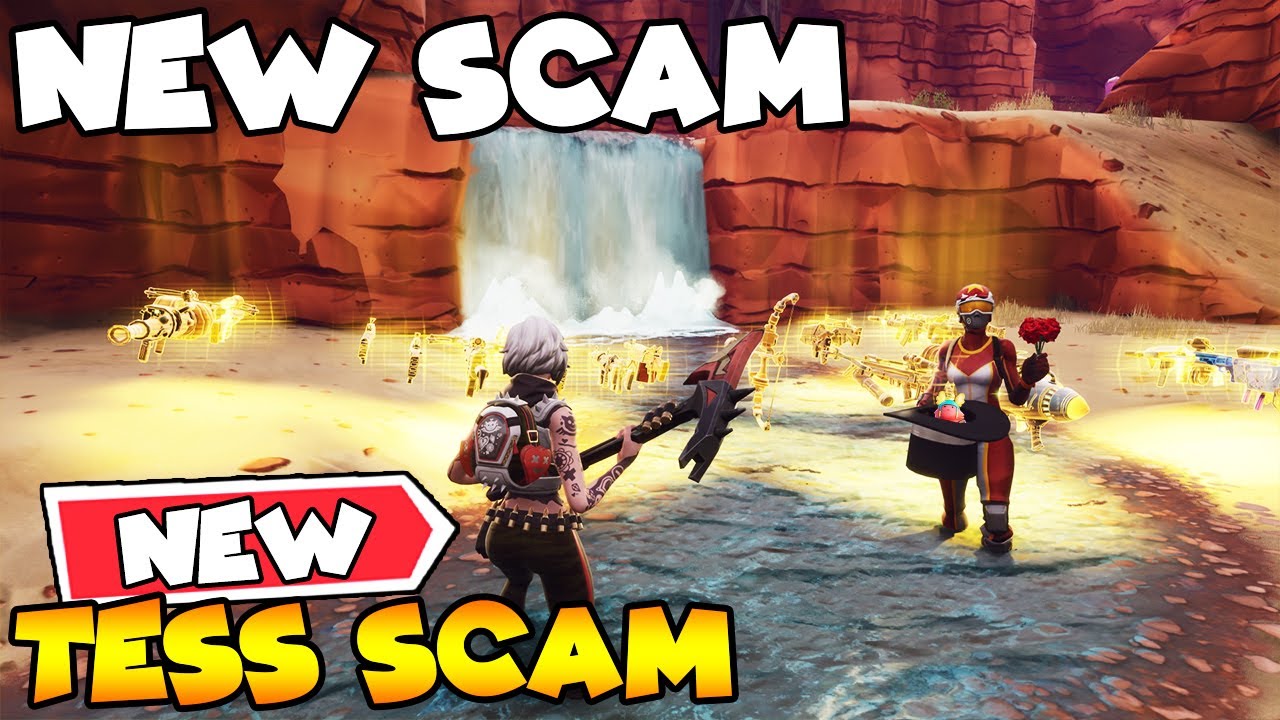 New Tess Valentines Scam is MYTHIC! 😱 (Scammer Gets Scammed) Fortnite Save The World