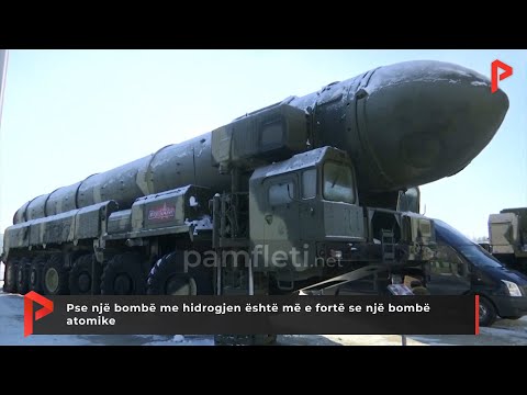 Pse një bombë me hidrogjen është më e fortë se një bombë atomike