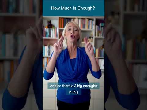 How Much Is Enough? #shorts #wealth #assets #freedom