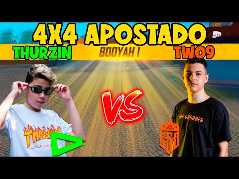 THURZIN AMASSOU CONTRA TWO9 NO 4V4 APOSTADO - LOUD, LOS GRANDES E TROPA NO 4X4 - CLIPS FF