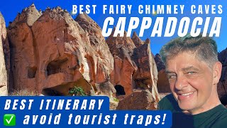BEST CAPPADOCIA ITINERARY • avoid tourist traps!  Skip Göreme open air museum • Best fairy caves!
