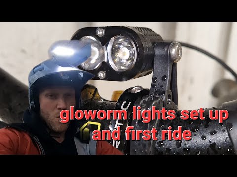 Night rides are back. thanks to Hotlines for the Gloworm lights