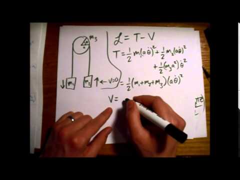 Atwood Machine Lagrangian and EoM