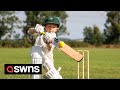 Meet The Cricket Sensation Aged THREE Who Started Playing Before He Could Walk SWNS