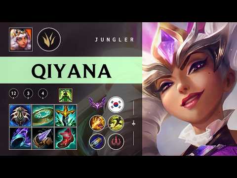 Qiyana Jungle vs Ambessa - KR Master Patch 26.03
