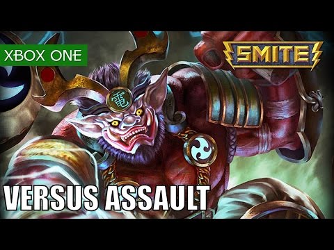 SMITE Gameplay Xbox One Assault Versus as Raijin - Going up against a tanky lineup