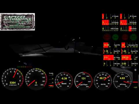 Jon Capizzi - 131Testing -  In-Car View - 1/4 Mile SBE Record with Data