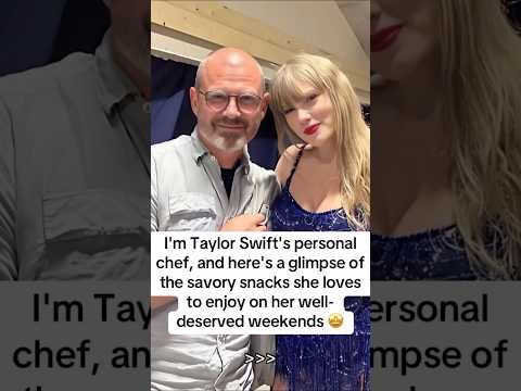 Revealing Taylor Swift Fav snack 🤩#taylort #taylorswift #chef #personalchef #health #cleanse