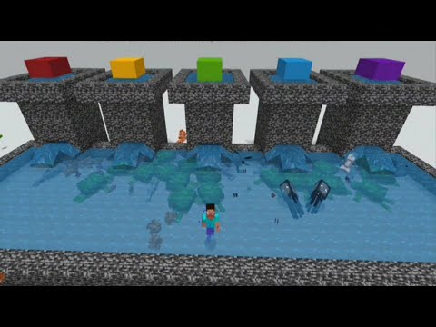 WinBool - Satisfying video magic wand rainbow Find out what's inside the house minecraft#minecraft #animation