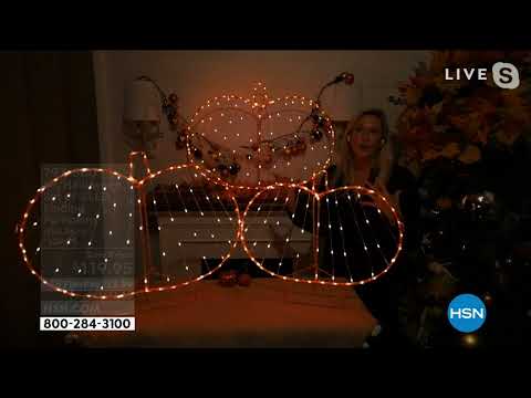 Mr. Halloween Set of 3 LED Indoor/Outdoor Folding Pumpki...