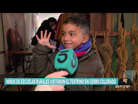 El programa “Teatrino en gira” llegó a Cerro Colorado, localidad de Florida