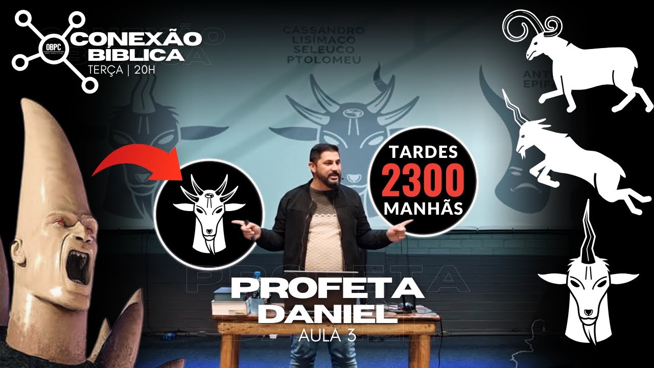 #12 | Daniel 8 - O CARNEIRO, o BODE e o CHIFRE PEQUENO. ANTÍOCO EPIFÂNIO x ANTICRISTO