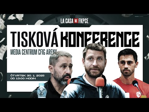 TISKOVÁ KONFERENCE FK Pardubice před začátkem jarní částí sezóny 2024/25
