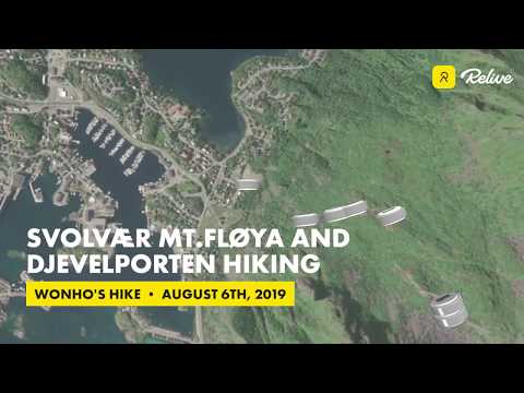 Hiking to Svolvær Fløya and Djevelporten