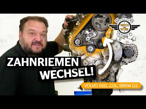 [DE] Watch and Work – Zahnriemenwechsel am Volvo S60, 2,0L, 88kW, D2 – Anleitung