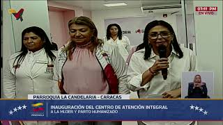 Delcy Rodríguez inaugura diferentes obras de salud desde La Candelaria, 9 de enero de 2026