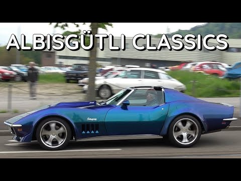 BEAUTIFUL Oldtimers at Albisgütli Classics 2025 - Lamborghini ESPADA, 2x Viper, 205 GTI, COBRA, etc.