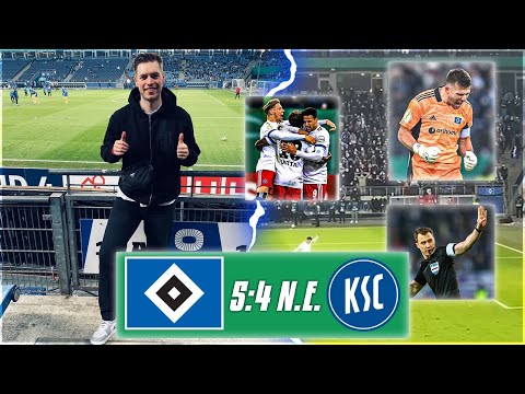 HSV vs KARLSRUHE - Stadionvlog DFB POKAL ELFMETER KRIMI😮🔥