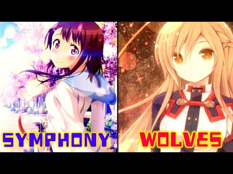 NIGHTCORE - symphony x wolves || shockwave nightcore