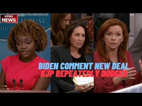 KJP repeatedly dodged Biden's comment new deal with McCarthy, Chaos Ensues; Matt Gaetz