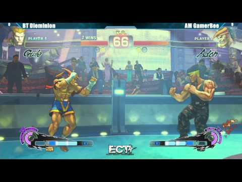 SSF4 AE2012 Top 8 AM GamerBee vs BT Dieminion - ECT4 Tournament