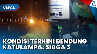 WASPADA! KONDISI TERKINI Bendung Katulampa Bogor Tinggi Air 120 Cm, Status Siaga 3 Kamis Malam