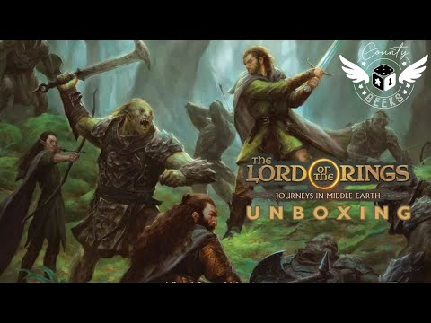 A Gyűrűk Ura: Utazások Középföldén - játékbontás - County Geeks