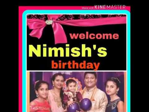 BIRTHDAY SONG OF MY SON NIMISH