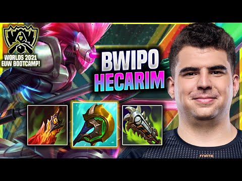 LEARN HOW TO PLAY HECARIM JUNGLE LIKE A PRO! - FNC Bwipo Plays Hecarim JUNGLE vs Lee Sin! |