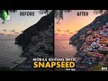 POP the IMAGE with COLOR CONTRAST in SNAPSEED | SNAPSEED TUTORIAL | Android | iPhone