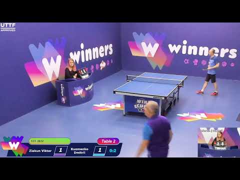WINners CUP table 2  12.10  Ziakun Viktor - Kuzmenko Dmitrii 18:00