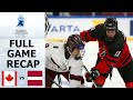 CANADA vs LATVIA Highlights | 2024 IIHF U18 World Championship