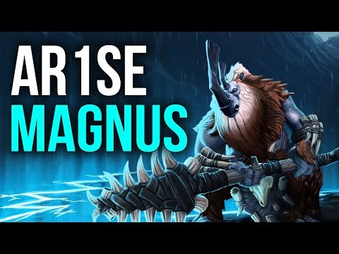 Ar1se Magnus SICK 4 man RP ULTRA KILL - Dota 2