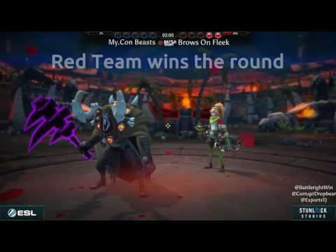 ESL Go4Battlerite Week 4 - Brows on Fleek vs. My.Con Beasts (Quarter Finals)