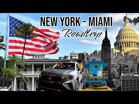Von New York bis Key West: 2.500 km Abenteuer entlang der Ostküste – Must-See Highlights!