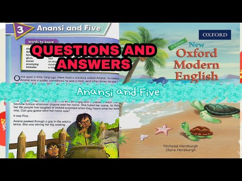 Anansi and Five Questions Answers Class 4 | Anansi and Five Solved Exercise| Anansi and Five Class 4
