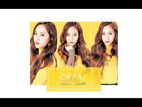 【 krystal jung】❥ oppa #urisoojungday