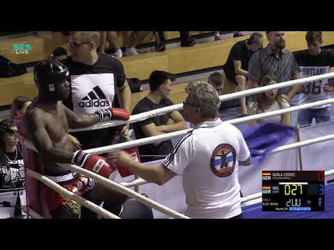 Deutsche Meisterschaft 2018 - Finale K1 -75 kg Cedric Nzala - Noah Welcker