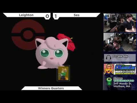 Mass Madness 29 SSBM - Leighton (Jigglypuff) vs. Ses (Fox) - Melee WQF