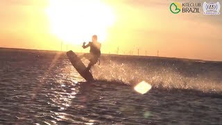 preview picture of video 'Kitesurfing Galinhos'