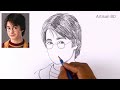 How To Draw Realistic Face Harry Potter Step By Step Easy Pencil Sketch Harrypotter